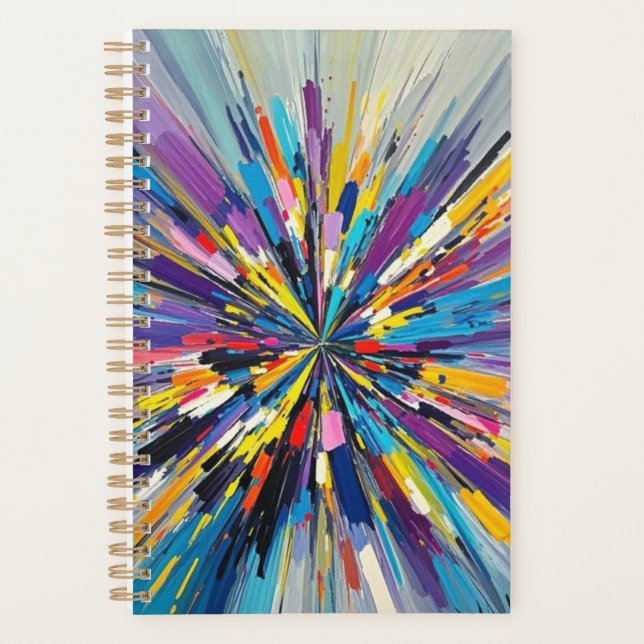 Agenda Design de abstrato de arte expressa poster (Frente)