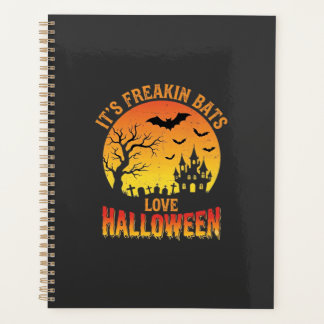 Agenda Design de Castelo Assombrado de Halloween que os M