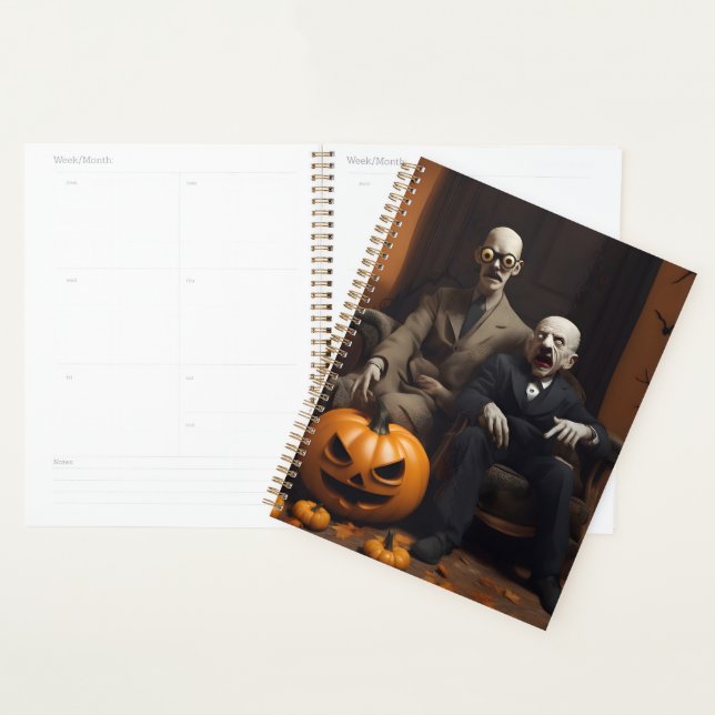 Agenda Design de decoração de Halloween (Exibição)