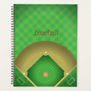 Agenda Design de Diamante de Baseball por Semana/Planejad