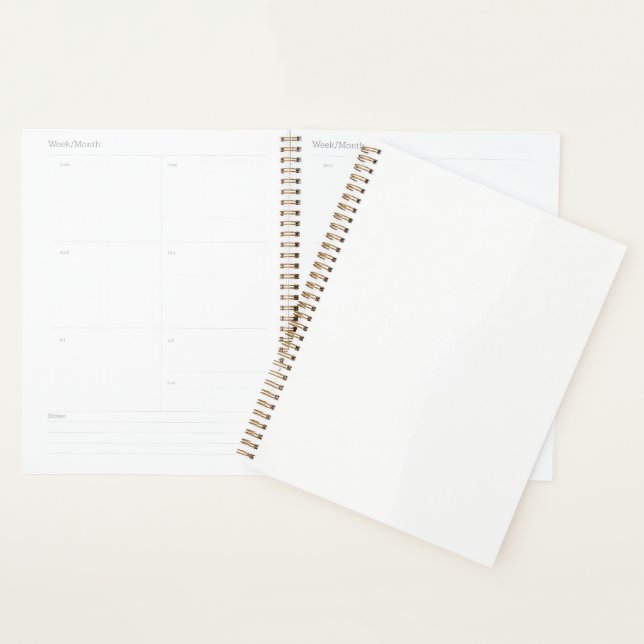 Agenda Design de Estilo de Vida Acadêmico Moderno (Exibição)