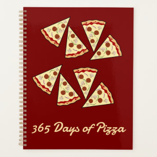 Agenda Design de Fatias de Pizza