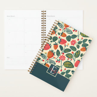 Agenda Design de Morango Personalizado