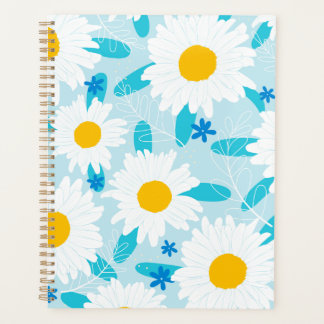Agenda Design de Padrão de Flor de Margarida | De Volta à