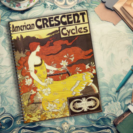 Agenda Design de Poster Antigo Art Nouveau