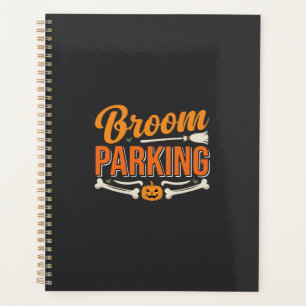 Agenda Design de Vetor de Halloween de Estacionamento de