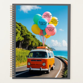 Agenda Design divertida para mostrar vantagens da dislexi