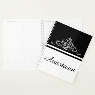 Agenda Design floral elegante