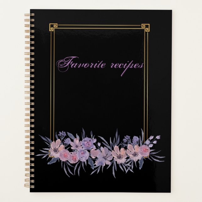 Agenda Design floral favorito (Frente)