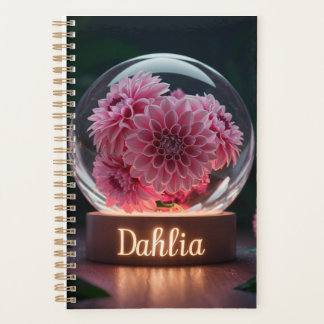 Agenda Design Floral Sonho de Dahlia