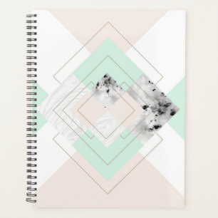 Agenda Design Geométrico de Estilo Moderno