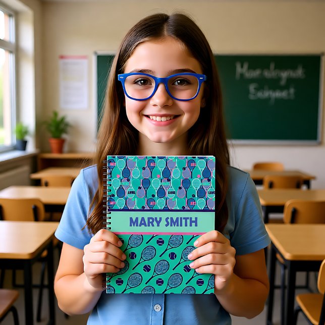 Agenda Design personalizado para jogadores Tênis, treinad (Personalized Design for Tennis players, coaches... Planner)