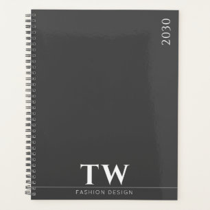 Agenda Designer de Moda Preto