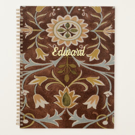 Agenda Detalhe do Nouveau de Arte Flor Morris Little