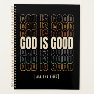 Agenda Deus é bom o tempo todo - Design inspirador