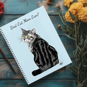 Agenda Dia de as mães Tabby Cat