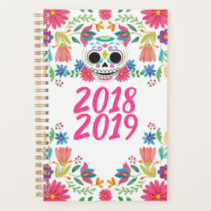 Agenda Dia do Planeador Floral Morto, Personalizável