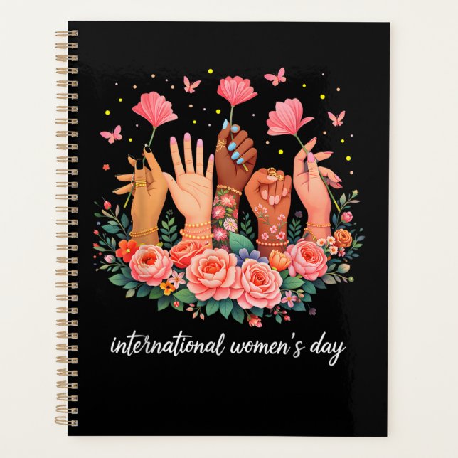 Agenda Dia Internacional da Mulher 8 Março 2026 (Frente)