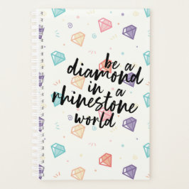 Agenda Diamante num Mundo Rhinestone