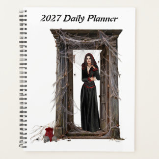 Agenda Diária da Senhora Aranha Assustadora