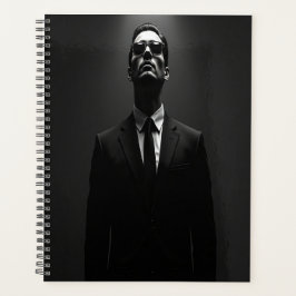 Agenda Diário Cobrir de Duro de alimentação preto - Liber