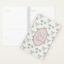 Agenda Diário de arco e Rosa