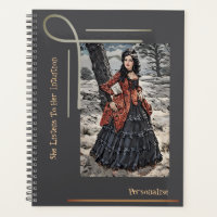 Diário de citação da Intuição de Vintage Steampunk
