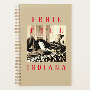 Agenda diário de notebook Ernie Pyle Planner