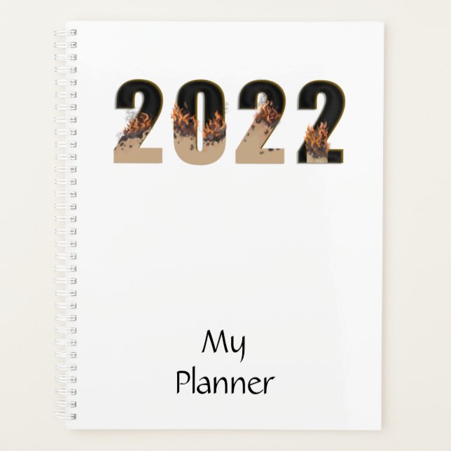 Agenda Diário de Programação do Planner 2022 (Frente)