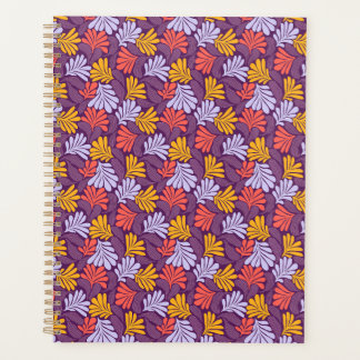 Agenda Diário Espiral Petal Roxo