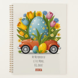 Agenda Diário Personalizado Com Páscoa Para Grandes Ideia