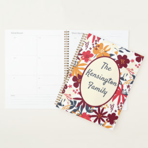Agenda Diário Personalizado da Família Boêmia