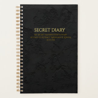Agenda Diário Secreto  Meu Diário de Manifestação Secreta