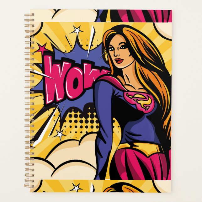 Agenda diary superwoman  (Frente)
