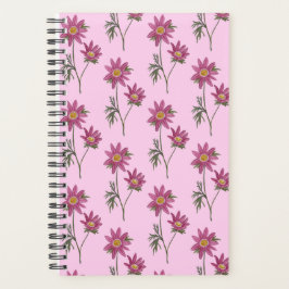 Agenda Dill Daisy Planner - Padrão Rosa