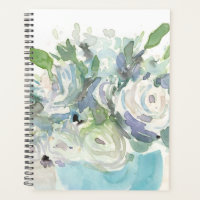 Disposição de primavera - Buquê de Aquarela