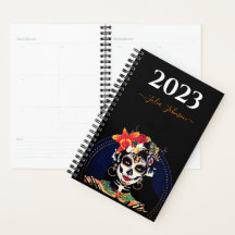 Agenda do Diário de 2023 da Alfândega LA CATRINA S