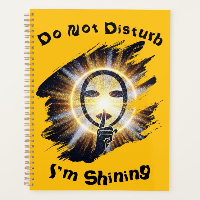Agenda  Do Not Disturb, Estoy brillando (Frente)
