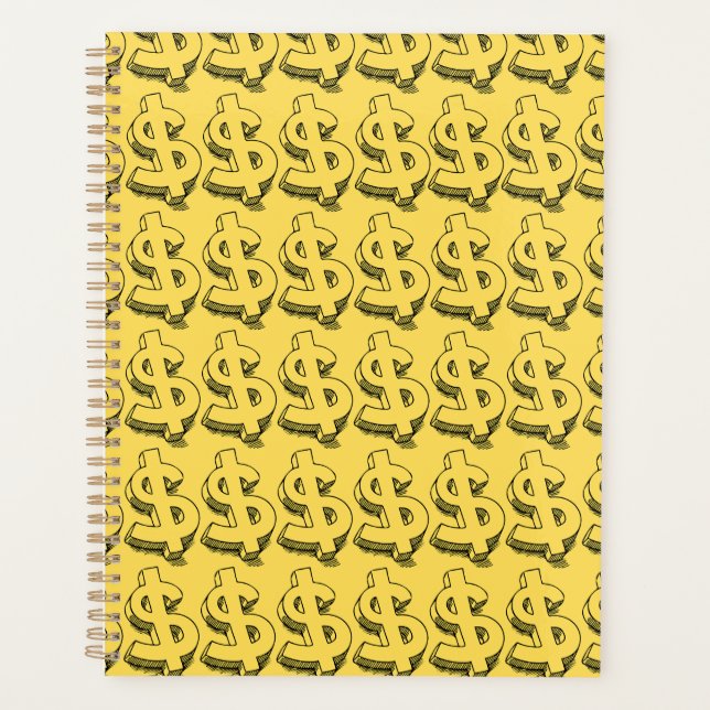 Agenda dolar dourado (Frente)