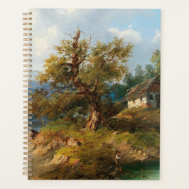 Agenda Dominik Schufried Uma Paisagem Montanhosa com...