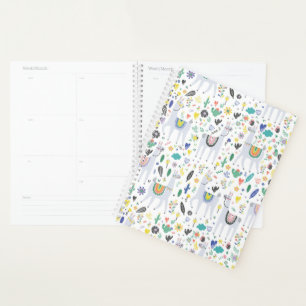 Agenda Doodle Alpaca Pattern