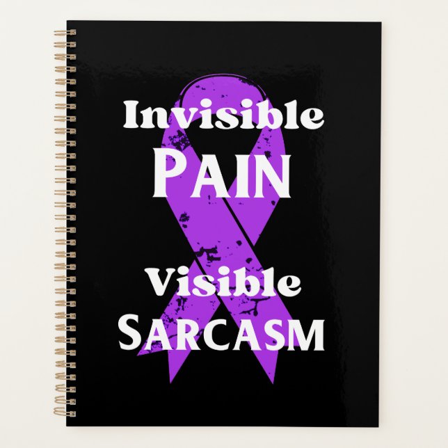 Agenda Dor Invisível Sarcástica (Frente)