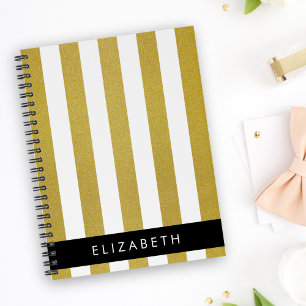 Agenda Douradas faixas, padrão distribuído, linhas, seu n