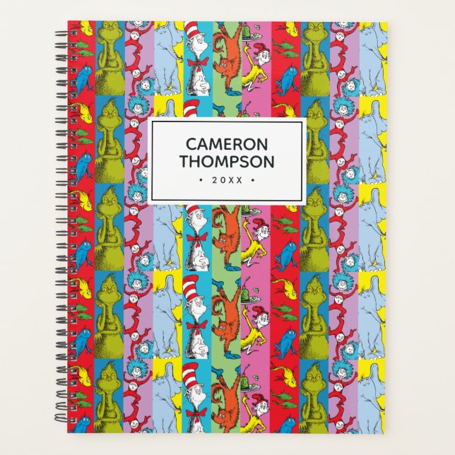 Agenda Dr. Seuss | Fatia de Caracteres (Frente)