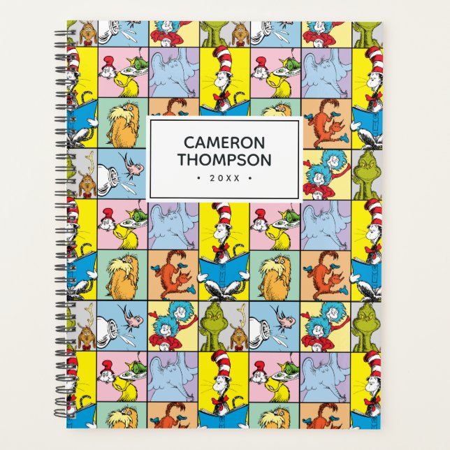 Agenda Dr. Seuss | Histórias Gráfico (Frente)