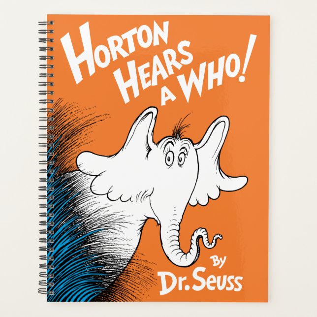 Agenda Dr. Seuss | Horton Hears A Who The Book (Frente)