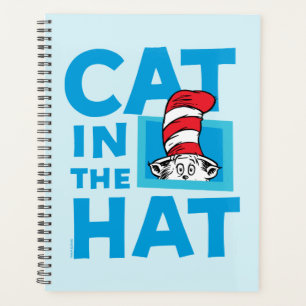 Agenda Dr. Seuss Logotipo do Gato no Chapéu