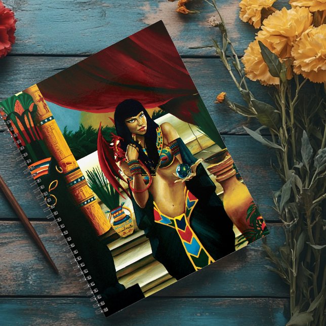 Agenda Dragão Gato Rainha Egípcia (Criador carregado)