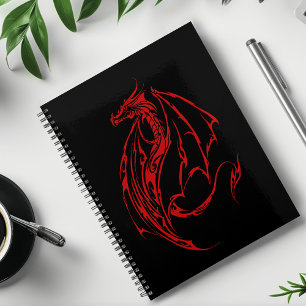 Agenda Dragão Tribal Vermelho