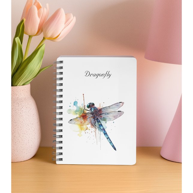 Agenda Dragonfly Colorida personalizável (Criador carregado)